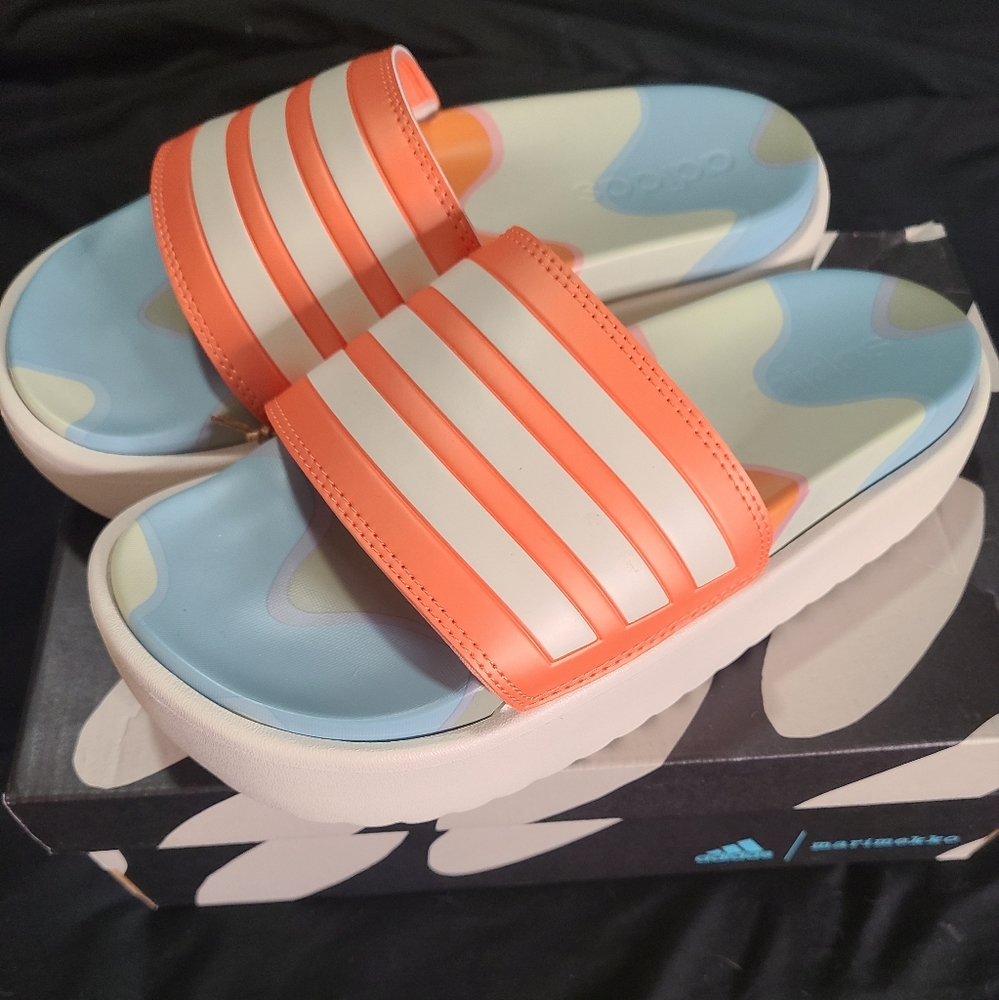 ADIDAS X MARIMEKKO AQUALETTE OCEAN CLOGS